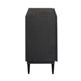 6. "Durable cane sideboard with a natural finish - blends seamlessly with any decor"