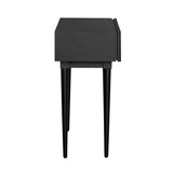 6. "Rattan Cane Console Table - Durable and Long-lasting Construction"