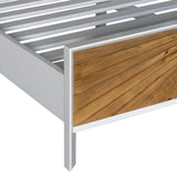 8. "Queen Bed with Casablanca-inspired headboard - Add a touch of exotic elegance to your space"