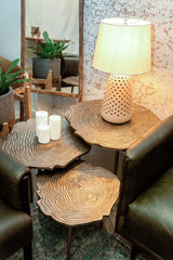 2. "Sari Cluster Tables, Set Of 3 - Vibrant and Colorful Home Decor"