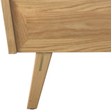 7. "Colton Queen Bed - Versatile style that complements any interior theme"