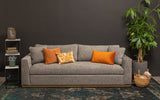 8. "Contemporary Anderson Sofa - Woven Charcoal in a neutral color"