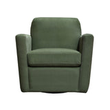 2. "Comfortable Cooper Swivel Club Chair - Forrest Green for relaxation"