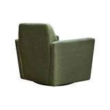 3. "Stylish Cooper Swivel Club Chair - Forrest Green with a 360-degree swivel"