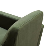 7. "Versatile Cooper Swivel Club Chair - Forrest Green for any room"