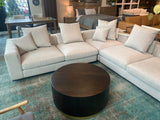 8. Sullivan Sectional Lhf Sofa - Alba Stone with elegant design and neutral color