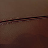 10. Sullivan Ottoman - Tobacco in a versatile size, suitable for various room styles