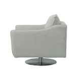 4. "Elegant image showcasing the Hannity Swivel Chair - Sand, perfect for any contemporary space"