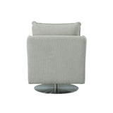 5. "Versatile and stylish Hannity Swivel Chair - Sand, ideal for both home offices and lounges"