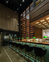 3. "Fab Bar Stool - Distressed Black (Limited Edition) - Comfortable and versatile seating solution"