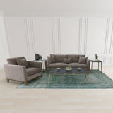 9. "Burbank Sofa - Pecan Brown with sturdy construction for long-lasting use"