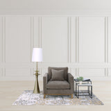 10. "Burbank Club Chair - Pecan Brown shown in a medium-sized image highlighting its classic elegance"