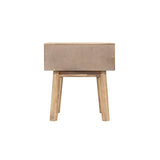 8. "Minimalistic Gia 1 Drawer Nightstand for minimalist interiors"