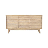 5. "Contemporary Gia Sideboard with spacious drawers and sturdy construction"