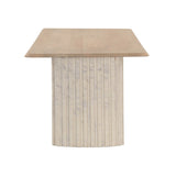 4. "Versatile Hedron Dining Table suitable for small and large gatherings"