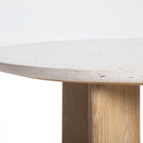 5. "Stylish Seashell Finish Infinity Coffee Table for contemporary living spaces"