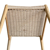 9. "Ergonomic Jakarta Dining Chair - Natural/Natural Woven Seat for optimal comfort"