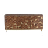2. "Modern Kenzo Sideboard with adjustable shelves and stylish design"