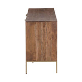 3. "Contemporary Kenzo Sideboard featuring a unique geometric pattern"