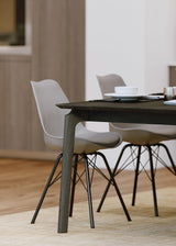 12. Black Kenzo Dining Table 71” - a statement piece for your dining room.