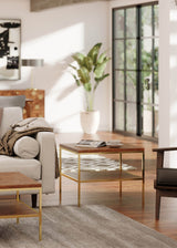 11. "Sleek and sophisticated Kenzo Side Table design"