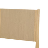 4. "Contemporary Lumina Queen Bed with stylish button-tufted detailing"