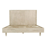 3. Elegant Oasis King Bed with a sturdy wooden frame and sleek design