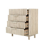 4. "Durable Oasis 4 Drawer Chest with solid wood construction"