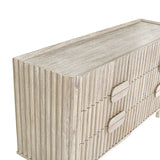 7. "Versatile storage solution: Oasis 6 Drawer Dresser"