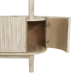 11. "Create a cozy reading nook with this charming bookcase, perfect for displaying your favorite books"