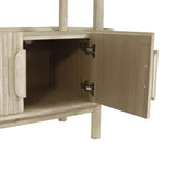 12. "Stay organized and clutter-free with this spacious and well-designed bookshelf"