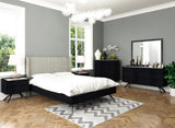 12. "Phoenix Queen Bed - Elevating Your Bedroom's Aesthetic Appeal"