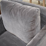7. "Contemporary grey Heston Club Chair for urban spaces"
