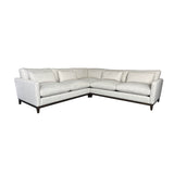 1. "Oxford L-Shaped Sectional - Travertine Cream with plush cushions and stylish design"