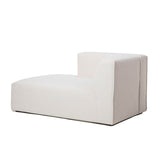1. "Premium Modular LHF Chaise with luxurious upholstery and sleek design"