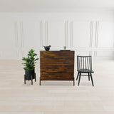 10. "Sleek and spacious 4 drawer chest for all your storage needs"