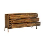 4. "Durable and high-quality 6 drawer dresser"