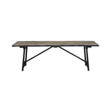 1. Renaissance Dining Table - Black Antique with intricate carved details