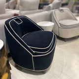 11. "Black Ebony Club Chair, a must-have for those seeking a touch of luxury"