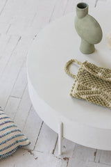 4. "Versatile Luna Coffee Table perfect for small spaces with adjustable height and compact size"