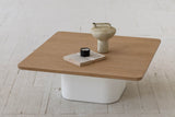 5. "Functional Sereno Coffee Table with built-in drawers for organization"