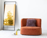 3. "Durable and long-lasting Sicilia Large Club Chair with solid hardwood frame"