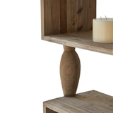 3. "Elegant Polo Bookcase with ample space for displaying books and decor"