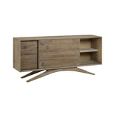3. "Functional Meridian Sideboard with spacious drawers and a durable construction"