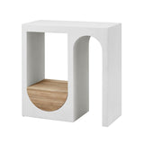 1. "Columbus Console - Sleek and Modern Entertainment Center with Storage Shelves"
