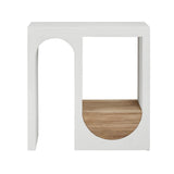 2. "Columbus Console - Stylish TV Stand with Adjustable Shelving and Cable Management"