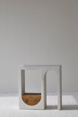 6. "Columbus Console - Functional Media Center with Built-in Power Outlets and USB Ports"