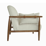 3. "Medium-sized image of the Clarita Club Chair - Cloud Boucle showcasing its luxurious texture"