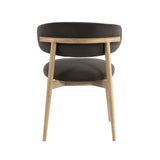 5. "Milo Dining Chair - Slate Charcoal: Perfect blend of comfort and sophistication"
