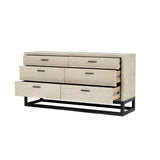 3. "Stylish and functional Starlight 6 Drawer Dresser"